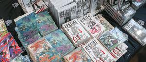 Zur Leipziger Buchmesse Ende April 2023 werden wieder zahlreiche Manga-Neuheiten erwartet, hier ein Archivbild von 2019.