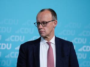 CDU-Chef Friedrich Merz befürwortete eine größere EU.