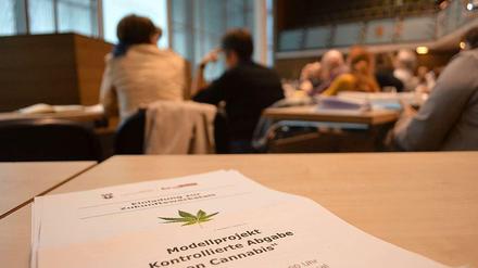 Am Freitag diskutierten im Kreuzberger Rathaus Politiker, Experten und Bürger über das Modelprojekt "Kontrollierte Abgabe von Cannabis".