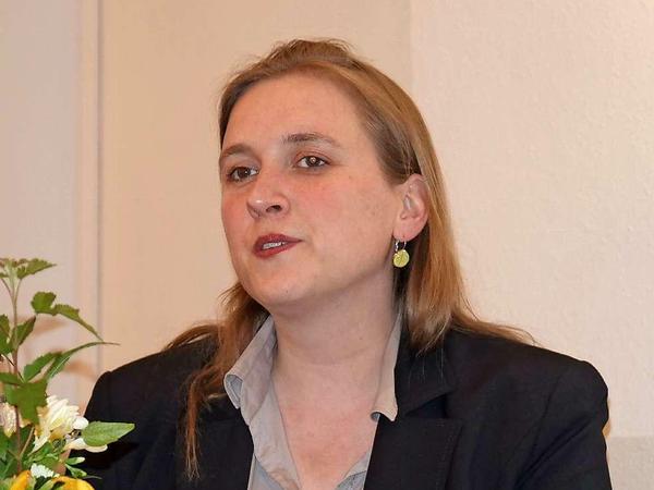 Rona Tietje will für die SPD das Rathaus halten.