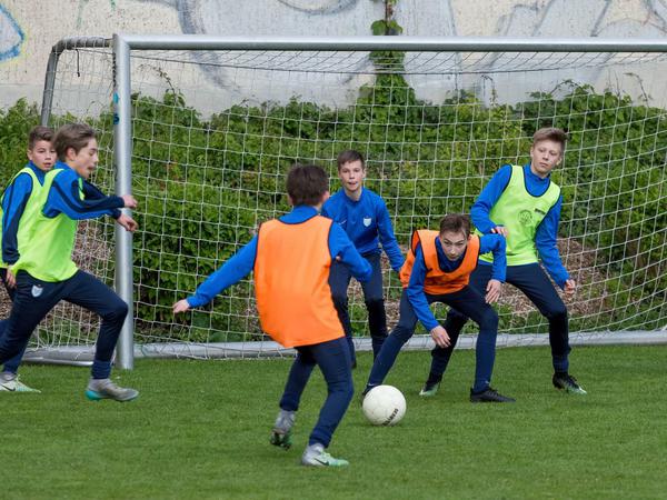 Die 1. D-Jugend von Viktoria spielt in der Verbandsliga.