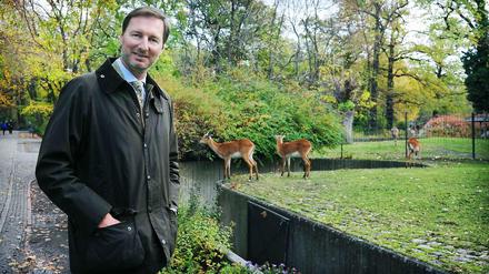 Da ist er! Dr. Andreas Knieriem, neuer Direktor von Zoo und Tierpark Berlin, stellt sich vor.