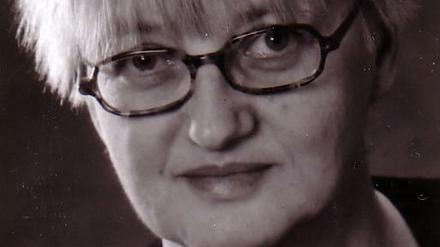 Renate Krieg (1951-2016) im Jahr 2012