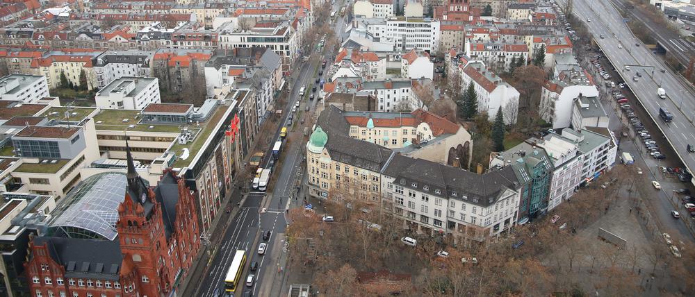 Links und rechts der Steglitzer Schloßstraße sollen drei Milieuschutzgebiete entstehen. Zumindest empfehlen das die Gutachter.