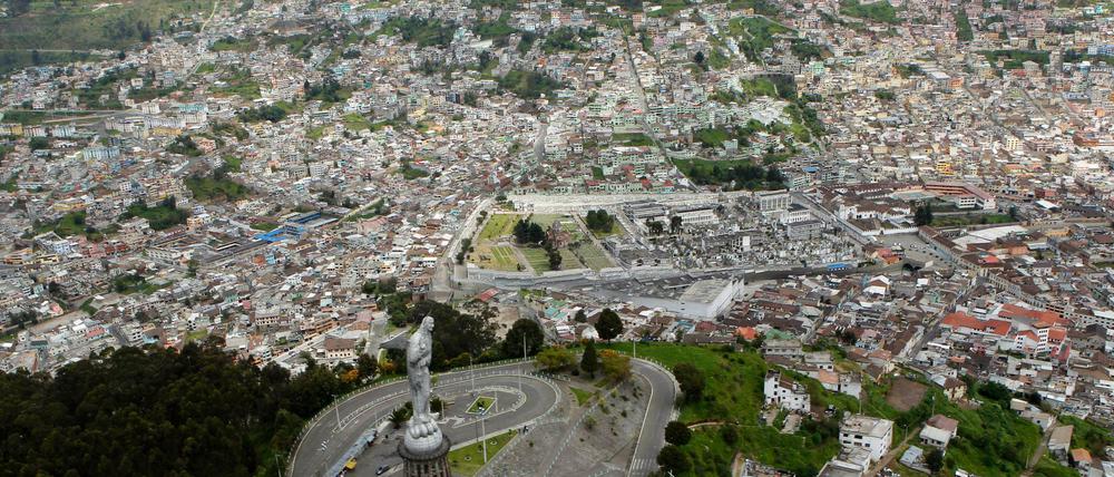 Quito in Ecuador: Hier findet die Habitat III-Konferenz statt, an der auch Michael Müller teilnimmt.