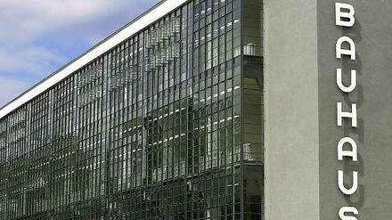 Das Bauhaus in Dessau.