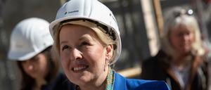 Hat sich dem Neubau verschrieben: Berlins Regierende Bürgermeisterin Franziska Giffey (SPD).