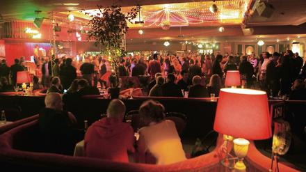 Partystimmung im "Cafe Keese" - hier nach der Premiere des Films "Der Rote Kakadu" bei der Berlinale 2006.