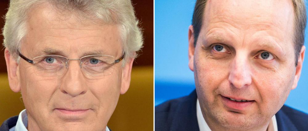 Die CDU-Politiker Karl-Georg Wellmann (li.) und Thomas Heilmann streiten um die Nominierung als Direktkandidat.