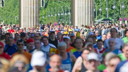 Jährlich nehmen Tausende Läufer am Big 25 durch Berlin teil.