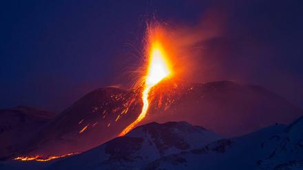 So wie der Ätna spuckte auch der Berliner Vulkan einmal Lava. 