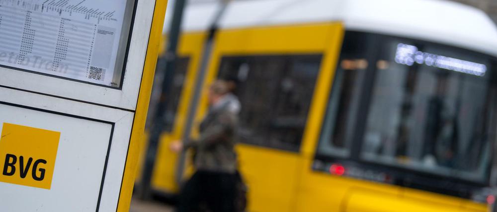 Ab 2026 auch bis Ostkreuz: Die Straßenbahn der BVG. 