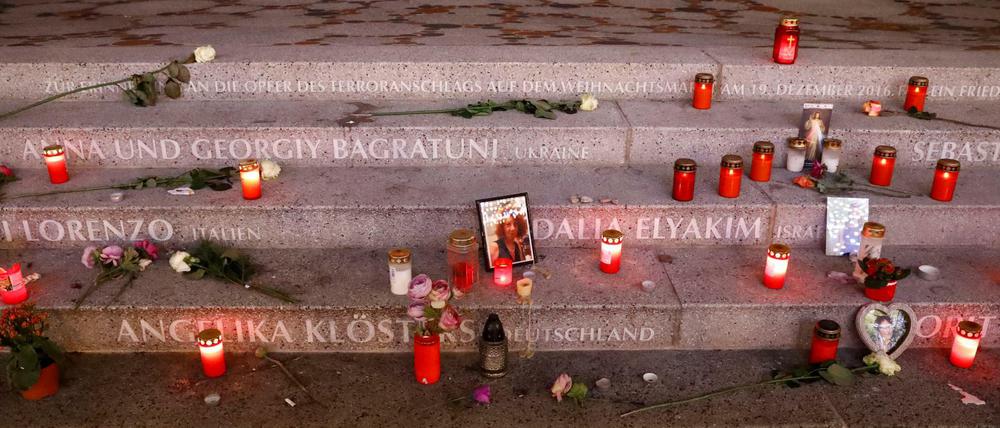 Gedenken an die Opfer des Anschlags am Berliner Breitscheidplatz 