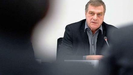 Brandenburgs Wirtschaftsminister Ralf Christoffers steht seit Wochen in der Kritik.