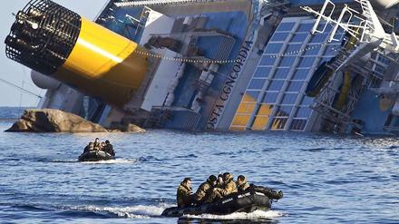 Seitenlage. Der Untergang der Costa Concordia.