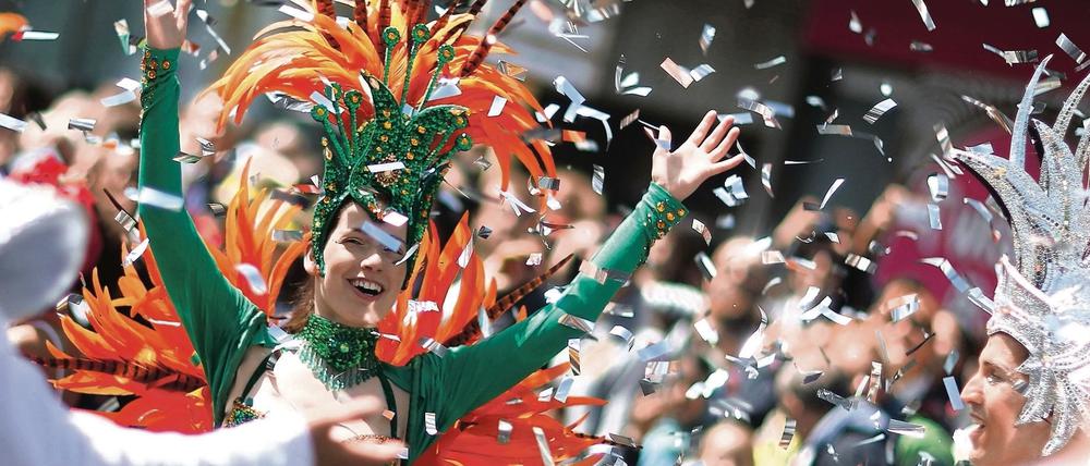 Am Wochenende findet wieder der Karneval der Kulturen statt.