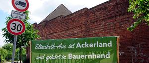 Ihren Spitzenwert holte die AfD in Blankenfelde, wo ein Neubaugebiet entstehen soll.