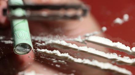 Kokain ist auch in Berlin und Brandenburg eine beliebte Droge.
