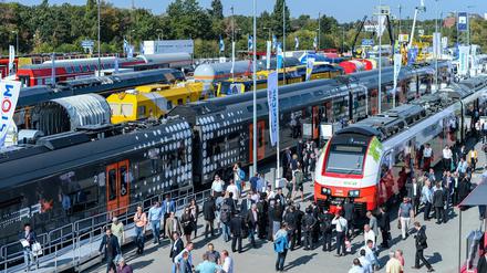 Zug-Fans unter sich: die InnoTrans 2018.