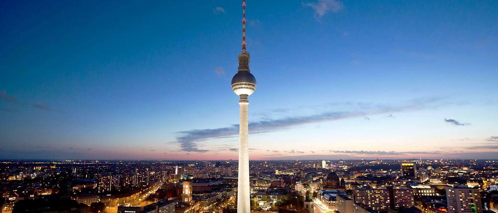 Sehr fotogen: Der Fotodienstleister Leinwandfoto.de hat herausgefunden, dass der Fernsehturm das beliebteste Berliner Fotomotiv ist. 