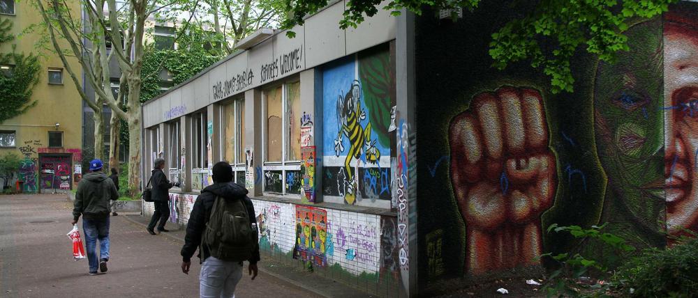 In Kreuzberg wurde über die Zukunft der Gerhart-Hauptmann-Schule diskutiert. Nicht alle unterstützen das Projekt "Campus Ohlauer".