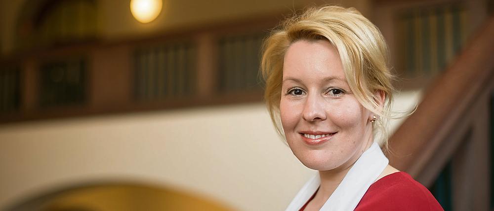 Franziska Giffey (SPD), Bezirksbürgermeisterin von Neukölln.