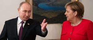 Wladimir Putin und Angela Merkel