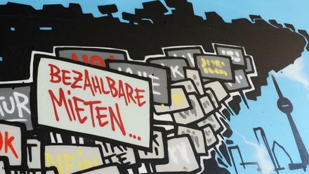 Seit Monaten machen Aktivisten immer wieder gegen die steigenden Mieten in Berlin mobil.