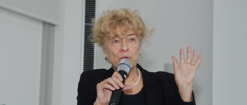 Die ehemalige SPD-Kandidatin für das Bundespräsidentenamt Gesine Schwan. 