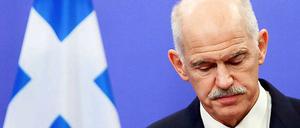 Sind die Tage von Giorgos Papandreou als griechischer Ministerpräsident gezählt? Medienberichte sehen seine Regierung vor dem Ende.