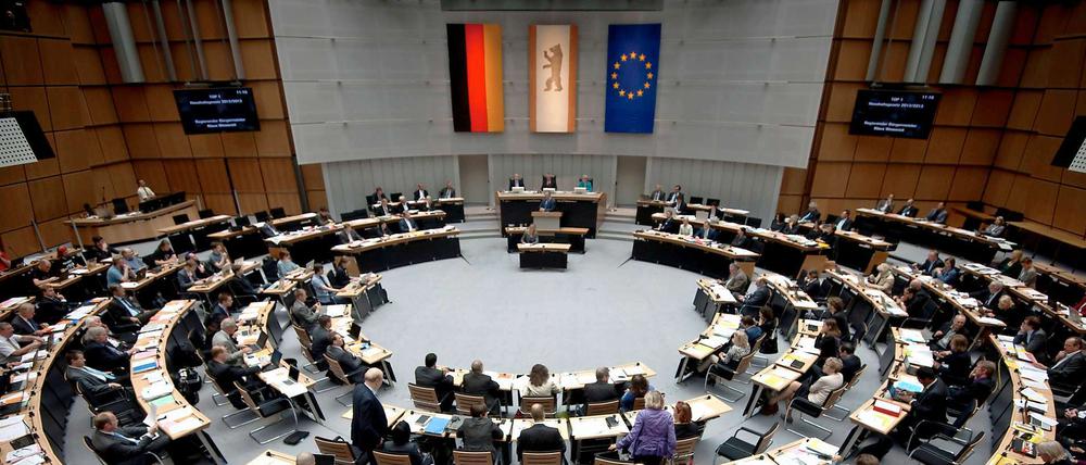 Das Berliner Parlament hat den Haushalt beschlossen.