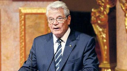 Joachim Gauck sprach im Berliner Dom auch von einer Mitverantwortung Deutschlands für den Genozid vor 100 Jahren.