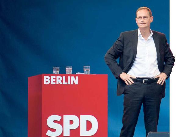 Michael Müller muss sich um viele Baustellen in der SPD kümmern.