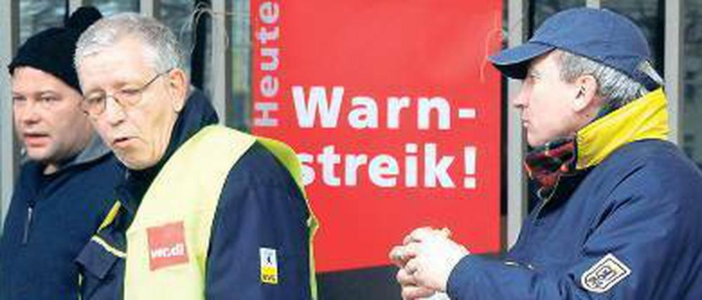 Weiter keine Einigung im Tarifstreit zwischen der BVG und der Gewerkschaft Verdi.