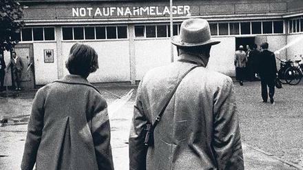 Angekommen. Bis zum Ende der DDR kamen 1,35 Millionen Flüchtlinge nach Marienfelde. Das Bild stammt von 1961. Foto: Ullstein/Georgi
