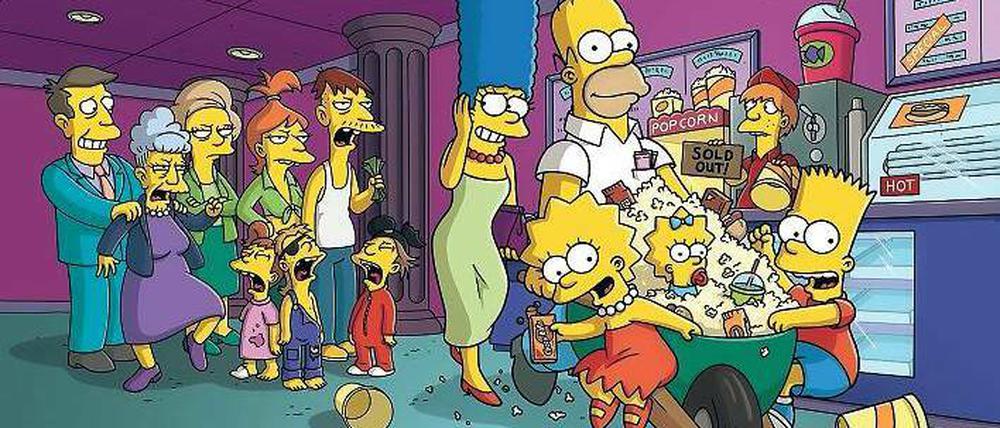 Immer Ärger mit den Kleinen. Doch wie bei den „Simpsons“ sind oft die Eltern nicht ganz unschuldig. Foto: p-a/dpa; Quelle: 20th Century Fox