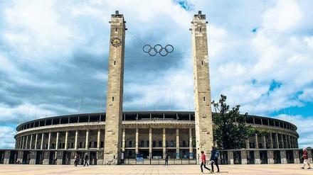 Im Olympiastadion könnten die Eröffnung, die Abschlussfeier und das Fußballfinale der Spiele stattfinden. 