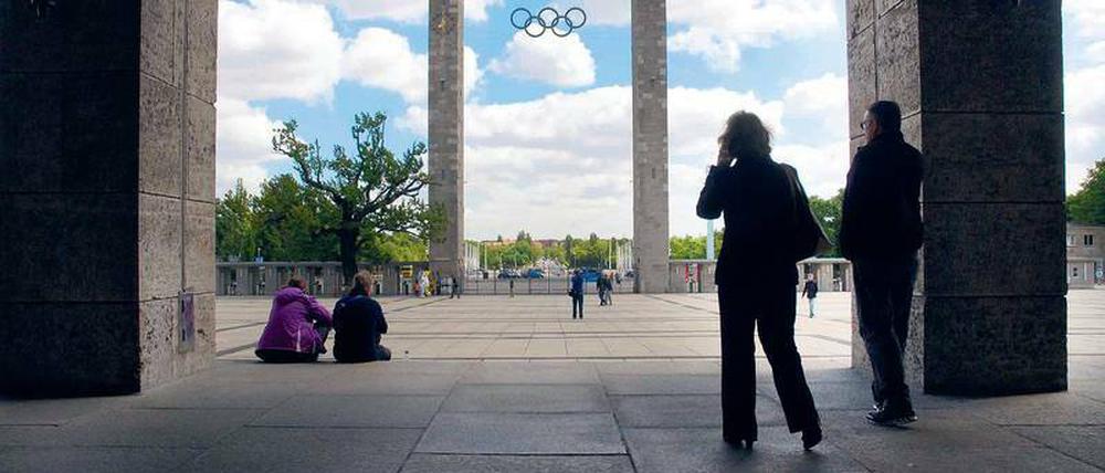 Am Tor zur Welt. Ob im Olympiastadion auch mal wieder die Weltspiele des Sports stattfinden werden, darüber streitet sich die Berliner Politik. 