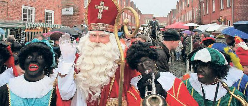 Folklore oder Rassismus? Die „Zwarten Pieten“ und auch Sinterklaas sind in diesem Jahr beim Potsdamer Sinterklaasfest nicht dabei. 