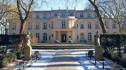 Ort furchtbarer Geschichte: Das Haus der Wannsee-Konferenz, gelegen in der Straße Am Großen Wannsee 56–58.