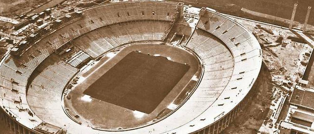 Spektakel für die Massen: Das Olympiastadion diente den Nationalsozialisten als sportliche Inszenierungsstätten.