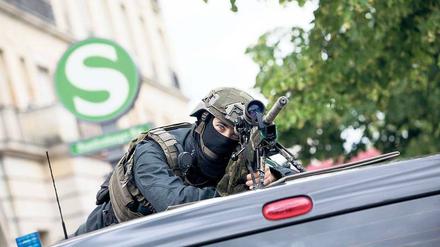 Viele Polizisten in Berlin sind nicht mehr richtig in Schuss.