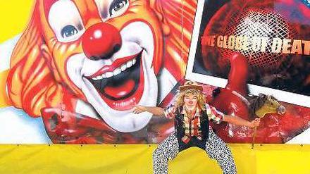 Vom Popcornschieber zur Lachnummer. Andreas Schaible hat in einem australischen Zirkus als Clown 61 Auftritte hingelegt. 