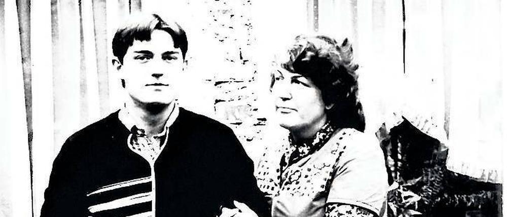 Michael Bittner und seine Mutter Irmgard in den 80er Jahren.