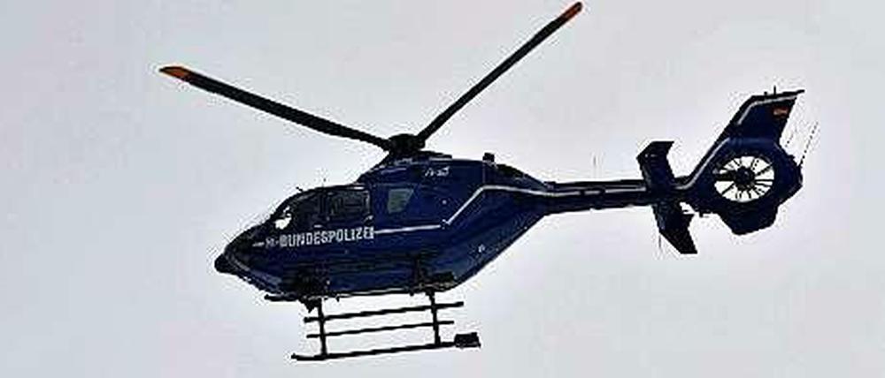 Polizei plant neue Hubschrauberübung.