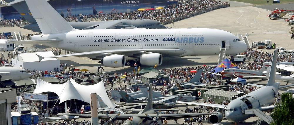 Jedes Mal ein Publikumsmagnet - die Internationale Luft- und Raumfahrtausstellung in Berlin (hier 2008).