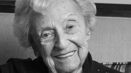 Hilde Singer (1911 - 2014)