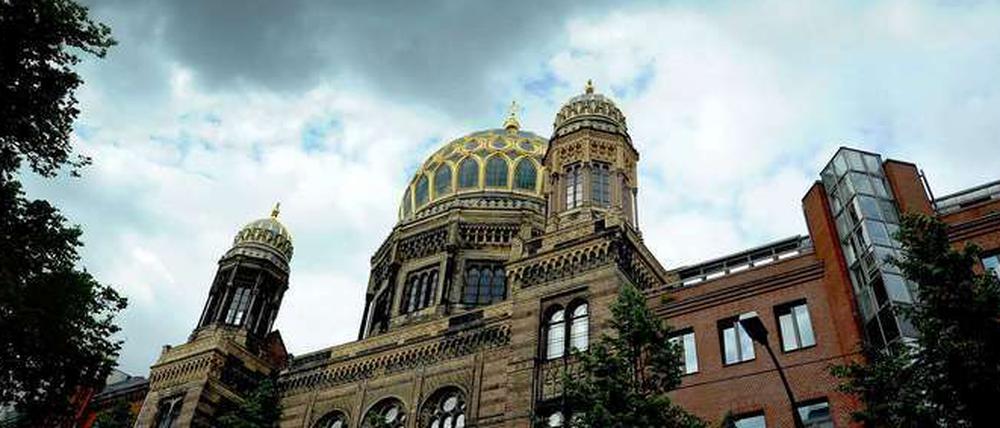 Die Synagoge der Jüdischen Gemeinde in Berlin-Mitte.