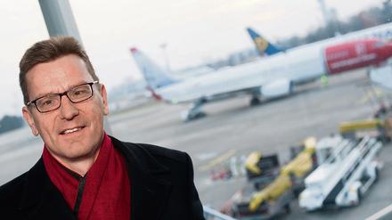 Der Vorsitzende der Geschäftsführung der Flughafen Berlin-Brandenburg Gesellschaft (FBB), Karsten Mühlenfeld.