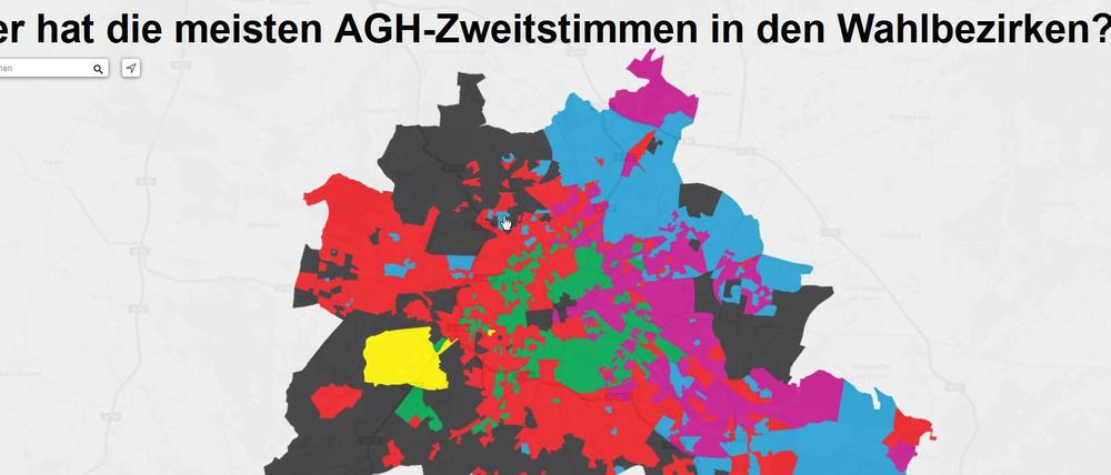 Innen, Außen, Ost und West. Die Ergebnisse finden Sie unter https://wahl.tagesspiegel.de/ergebnis-karte/
